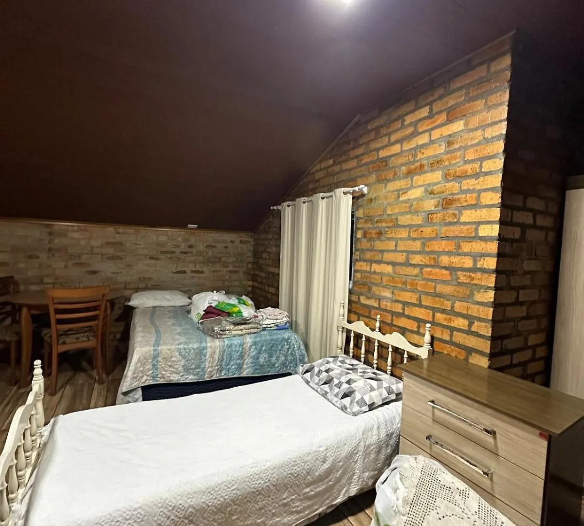 Apartment 2 Blocks From The Sea With Parking And Wi-Fi Passo de Torres Brazílie